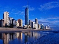 Brisbane a pláž Surfers Paradise, Austrália