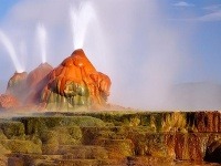Fly Geyser, Nevada