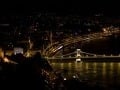 Nočná panoráma Budapešti