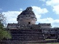 Mayské observatórium v ruinách