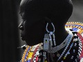 Masajská žena