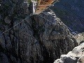 Visutý most Trift vo Švajčiarsku 