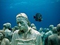podmorské múzeum v Karibiku