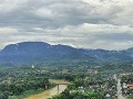 Luang Prabang z vyhliadky nad mestom, Laos