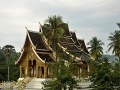 Chrám Haw Pha Bank v areáli kráľovského paláca v Luang Prabangu, Laos