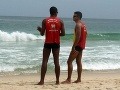 Plavčíci na plážach Ria