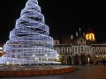 Vianočné výzdoba, Braga, Portugalsko