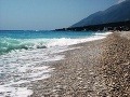 Pláž Dhermi, Albánsko pobrežie