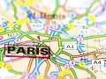 Mapa mesta, Paríž, Francúzsko