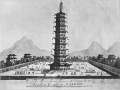 Nankingská porcelánová veža, Čína