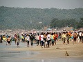 Pláž Calangute, Goia, India