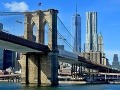 Neogotické piliere Brooklynského mosta