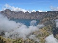 Sopka Rinjani, Lombok, Indonézia