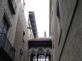Gotická ulička, Barcelona, Španielsko