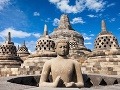Borobudur sa nachádza presne