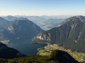Výhľad z pohoria Dachstein