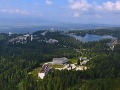 Letecký pohľad na Štrbské
