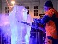 Ľadové sochy už majú