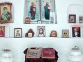 Rus postavil snehový kostolík