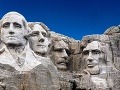Sochy prezidentov v skale