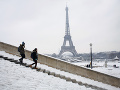 Paríž pod snehom
