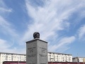 Gagarinova socha v Belehrade