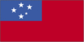 Vlajka štátu Samoa