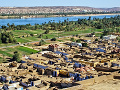 Núbijská dedina, Asuán, Egypt