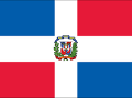 Zástava Dominikánskej republiky