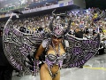 Karnevalový sprievod v brazílskom