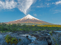 Vulkán Osorno v Čile