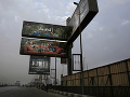 Billboardy v Káhire