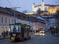 Vianočná električka v Bratislave