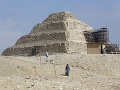 Pyramída v Sakkáre počas