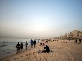 Pláž v palestínskej Gaze