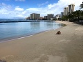 Pláž Waikiki v Honolulu