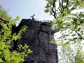 Kalamárka- typická andezitová skalná