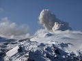 Oblak vulkanického popola nad