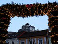 Vianočná výzdoba v Trenčíne