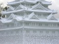 Veľkolepá snežná socha japonského
