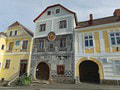 Historické domy vo Weitre