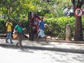 Masaj na ulici predáva