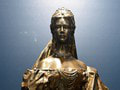 Bronzová busta cisárovnej a
