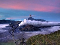Svoje čaro má vulkán Bromo i podvečer.