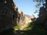 Zrúcaniny Vršateckého hradu 