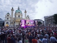 Zábery z posledného Popfestu, Viedeň, Rakúsko   