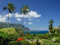 Hanalei Beach, Havaj, USA