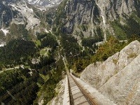 lanovka Gelmerbahn, Švajčiarsko