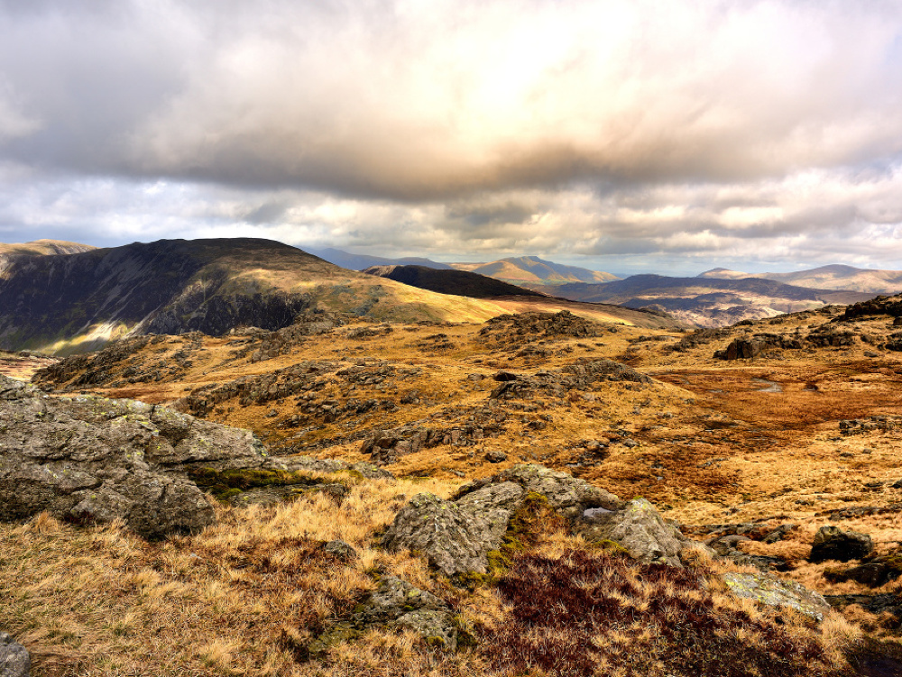 Brandreth & Grey Knotts, Lake District, Veľká Británia