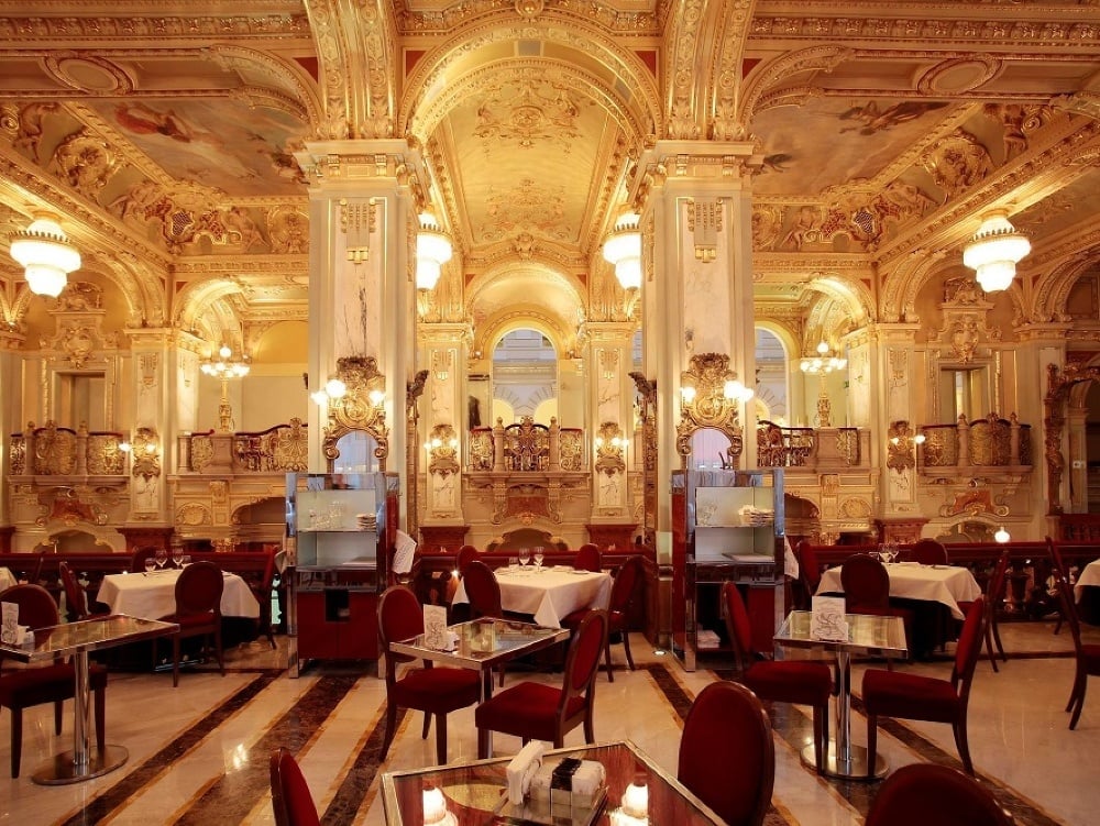 New York Cafe v Budapešti